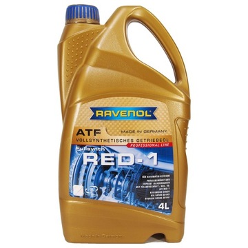 RAVENOL ATF RED-1 4L - olej przekładniowy do skrzyni biegów automatycznej