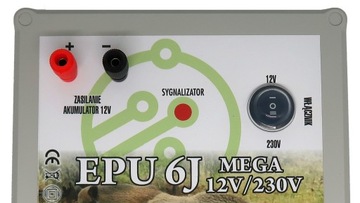 Блок питания для забора EPU 6J MEGA 12В/230В НОВЫЙ