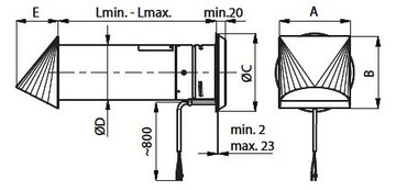 Воздухоотводчик с электронагревателем NOGS110A-CC DARCO