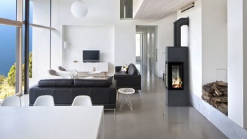 фото ориг. №2, Bookbinder stove freestanding fireplace steel goat torus 8 review 3 glass air duct
