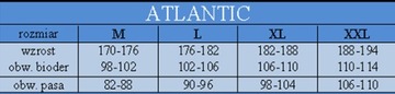 BOKSERKI LUŹNE ATLANTIC MBX435 *L* szare