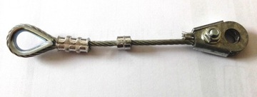 LINKA STALOWA GALWANIZOWANA - 4mm.-sprawdź