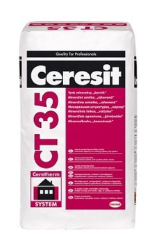 CERESIT CT 35 TYNK MINERALNY 25 KG KORNIK