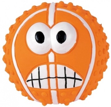 PIŁKA SPORTOWA Z LATEXU 7,5cm SMILE TX-3527