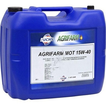 OLEJ FUSCH AGRIFARM MOT 15W40 20L