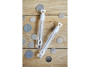 Мыльные пузыри Сердце - белые, 48 шт.