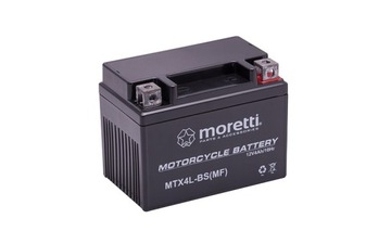 ГЕЛЕВАЯ БАТАРЕЯ 12В MTX4L-BS 4Ач MORETTI