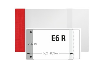 OKŁADKA na książkę E6 regulowana 24,2x34,0 BIURFOL