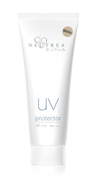 UV PROTECTOR Beig ochrona przeciwsłoneczna SPF 50+