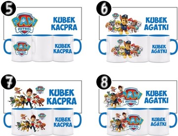 КРУЖКА PAW PATROL PAW CHASE БЕСПЛАТНОЕ ИМЯ ДЛЯ САНТЫ