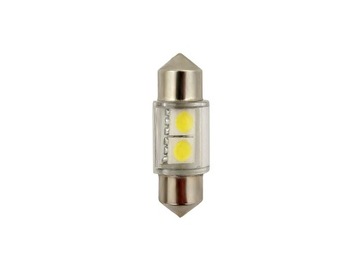 LED żarówka rurkowa 39mm 2 x SMD 5050 MEGA C5W