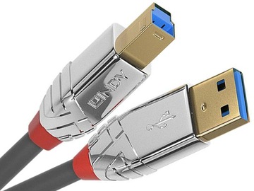 KABEL USB 3.0/3.1 A-B LINDY CROMO LINE 36662 2m