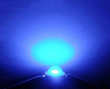DIODA LED 3W niebieska ROYAL BLUE 445 - 450nm powerLED na podstawce PCB