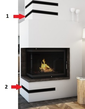 фото ориг. №4, Lattice ventilation backlash grilles angular right 76, 6x54, 7x9 centimeters black