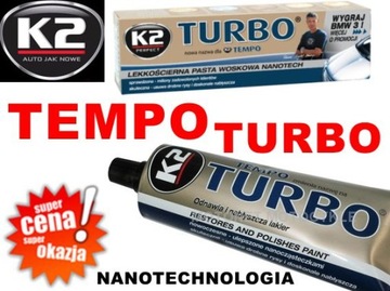 TEMPO 120г TURBO NANOPARTICLES K2 ПОЛИРОВАЛЬНАЯ ПАСТА 681