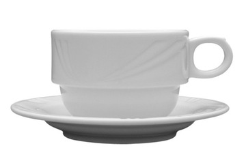 LUBIANA ARCADIA FILIŻANKA 190 ML + SPODEK 14,5 CM