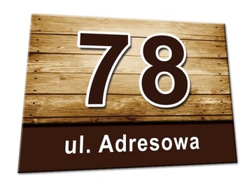 АДРЕСНАЯ ТАБЛИЧКА 40х30 НОМЕР ДОМА уличные ворота