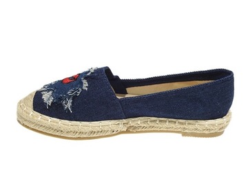 ESPADRYLE DAMSKIE A588 D.Blue r.38