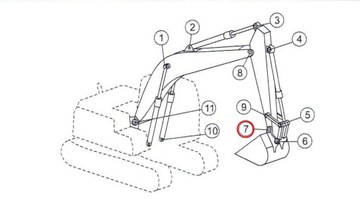 ВТУЛКА УПЛОТНЕНИЯ KOMATSU PC200, 20Y7023230