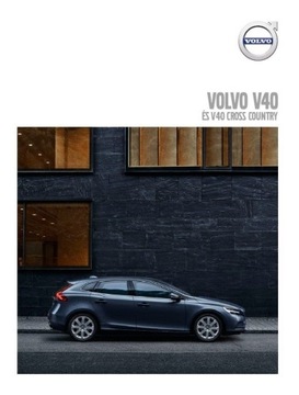 Volvo V40 i Cross Country prospekt model 2018