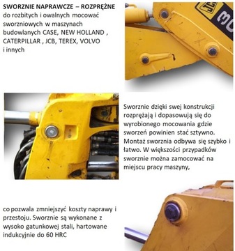 SWORZEŃ NAPRAWCZY 3166951 CAT 428F 432F 444F
