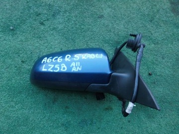 LUSTERKO AUDI A6 C6 PRAWE 5 KABLI NIEBIESKIE LZ5B