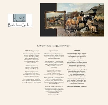 OBRAZ OLEJNY CHEŁMOŃSKI KRÓLESTWO PTAKÓW ŚWIT