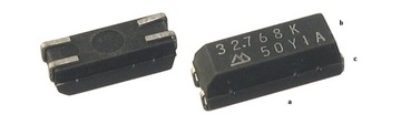 Rezonator kwarcowy 32.768 kHz SMD - 4 sztuki