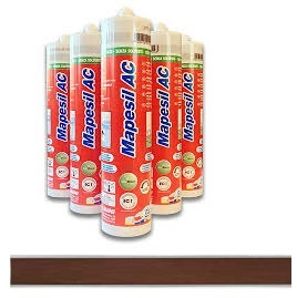 MAPEI SILIKON SANITARNY MAPESIL 144 CZEKOLADA 310 ml.