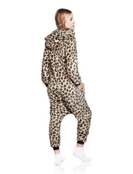 КУРТКА-КОМБИНЕЗОН ПАНТЕРА ПИЖАМА КИГУРУМИ СПОРТИВНЫЙ КОСТЮМ XL