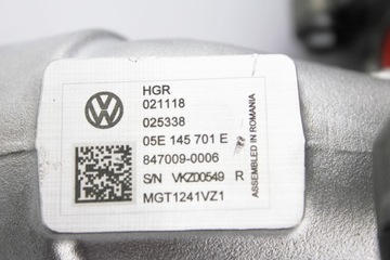 Турбина турбокомпрессора VwAG 1.5 TSI 05E145701E