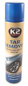 K2 TAR REMOVER USUWA ASFALT ŻYWICĘ SMOŁĘ NAKLEJKI
