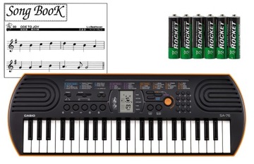 CASIO SA-76 Mini-Keyboard + Baterie
