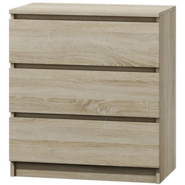 KOMODA SZAFKA DO SALONU M-3 SONOMA TOP