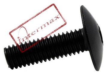 АЛЮМИНИЕВЫЙ ВИНТ ОБтекателя M6 ЧЕРНЫЕ винты обтекателя