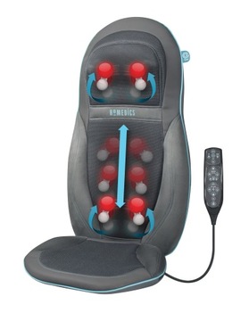 Mata masująca HoMedics Shiatsu GEL 2 w 1 SGM-1600H +gratis pistolet PGM-200