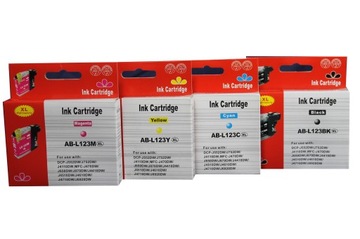 10x tusz LC121 LC123 Brother DCP-J132W DCP-J152W