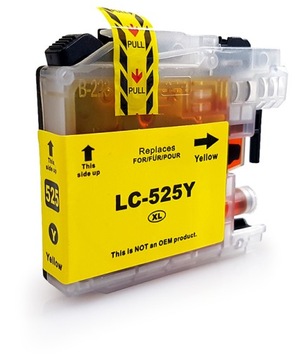 Для BROTHER J100 J105 J200 LC525 525 CMY XXL100%НОВЫЙ