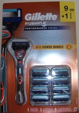 Maszynka Gillette Fusion 5 Power razor US new mode