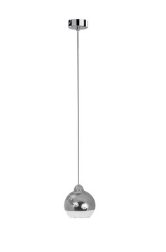 NOWOCZESNA LAMPA WISZĄCA,KULA ,ŻYRANDOL KULA CHROM