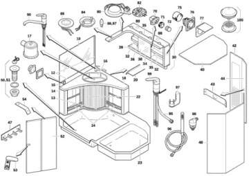Контейнер для воды 20 л с широким горлом din 96 Comet