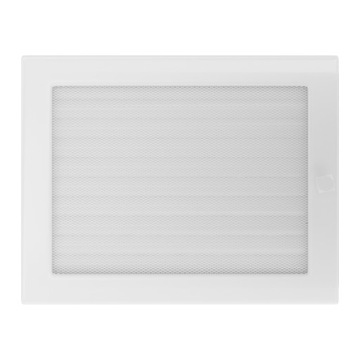 фото ориг. №2, Lattice fireplace ventilation 22x30 white blinds