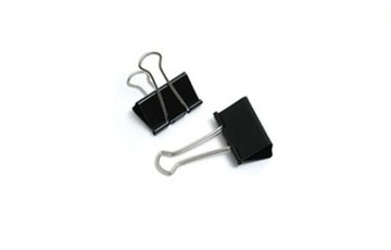 KLIP BIUROWY 41 MM GRAND BINDER CLIP CZARNY 12 SZT