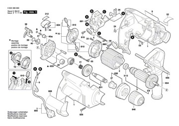 Щетки BOSCH GSB 13 PSB 13 15 500 570 600 700