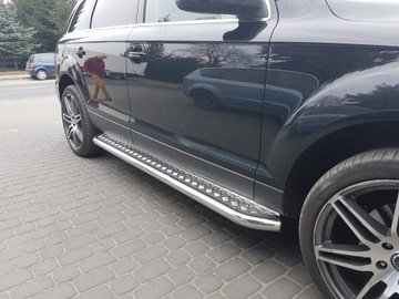 AUDI Q7 Q5 Q3 OCHRANNÝ RÁM BOČNÍ STUPNĚ NOVÉ PRAHY SILNÝ