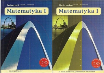 MATEMATYKA 1 M.KARPIŃSKI / PODRĘCZNIK + ZBIÓR ZAD.