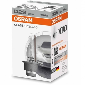 Osram Classic Xenarc D2S Нить накаливания 35 Вт 2x + USB-лампа