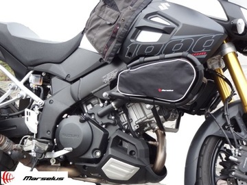 Чехлы на оригинальные дуги безопасности - Suzuki V-Strom 1000 2014 г.в.