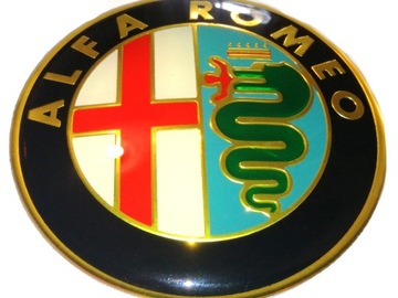 ALFA ROMEO NAKLEJKA emblemat FELGA KOŁPAK 56mm