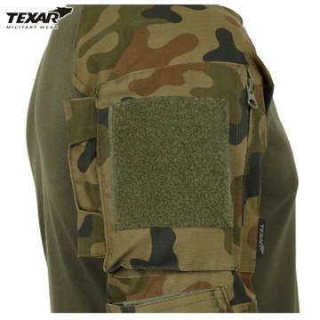 ВОЕННАЯ ТАКТИЧЕСКАЯ ТОЛСТОВКА TEXAR COMBAT SHIRT PL CAMO MORO модель 93 M